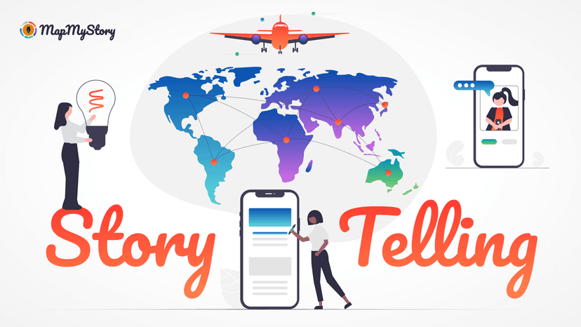 Map My Story App Showcase